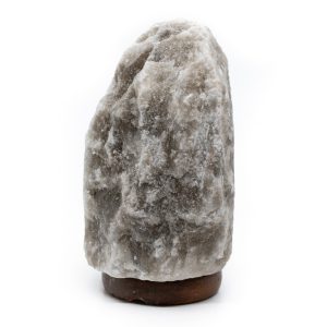 Himalaya Saltsten Lampa Grå (1-2 kg) ca. 15 x 11 x 9 cm