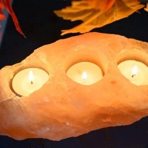 Saltsten ljusstakhållare